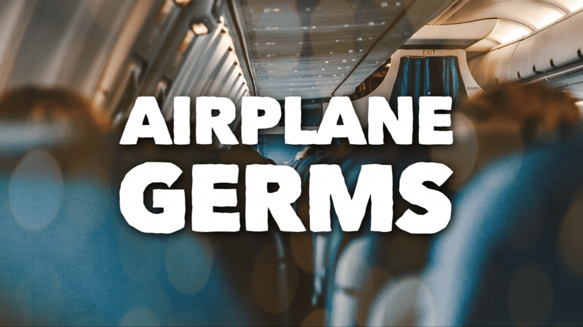 Airplane Germs and how to disinfect