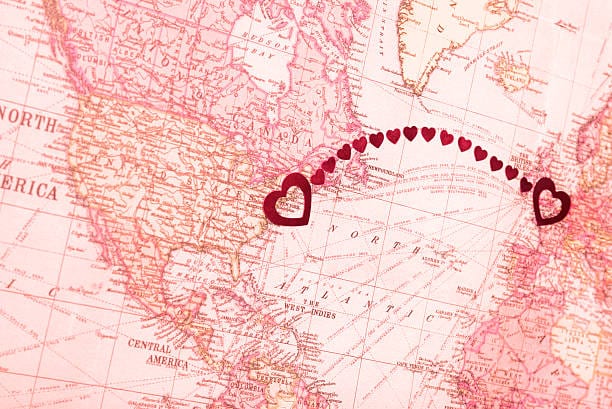 Long distance surrogacy relationships