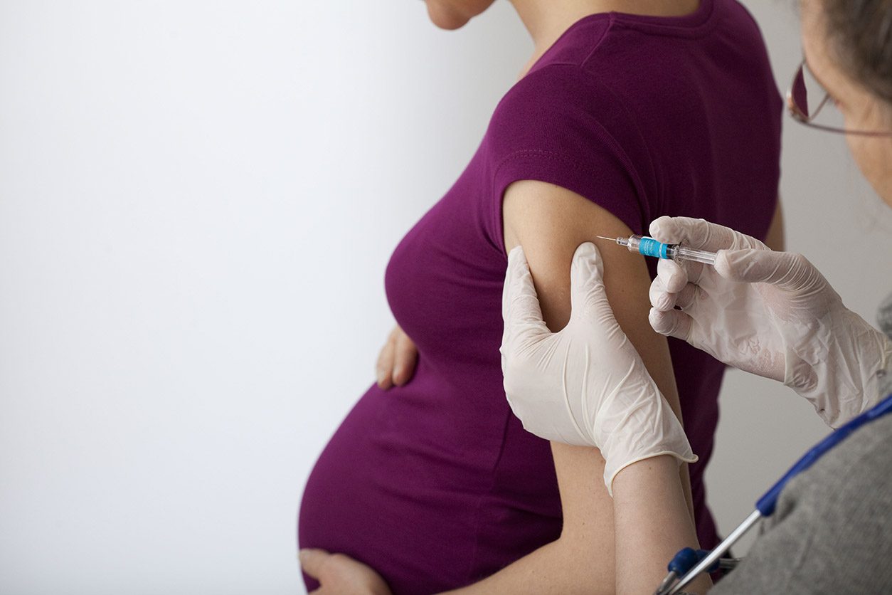 flu shot when pregnant